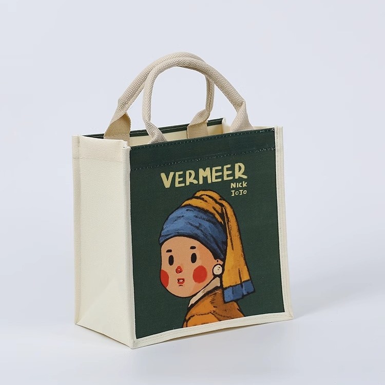 Bolsas de lino personalizadas logotipo bolsas de compras de yute bolsas de mano de gran capacidad publicidad bolsas de regalo bolsas de lona personalizadas