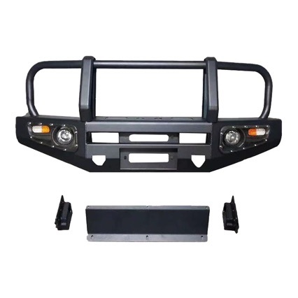 Suitable for Jimny 18-26 Models, Suzuki Jimny Large Bull Bar Front Bumper, Off-Road Modified Anti-Collision Front Bumper, Australian Style