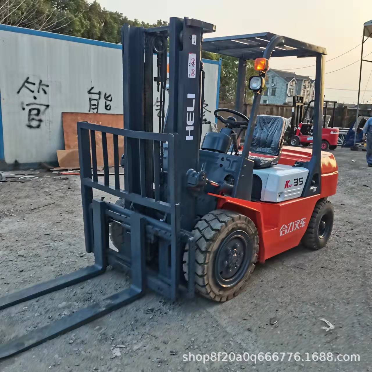 出售合力二手叉车 3吨3.5吨二手叉车  三门架中缸进箱叉车