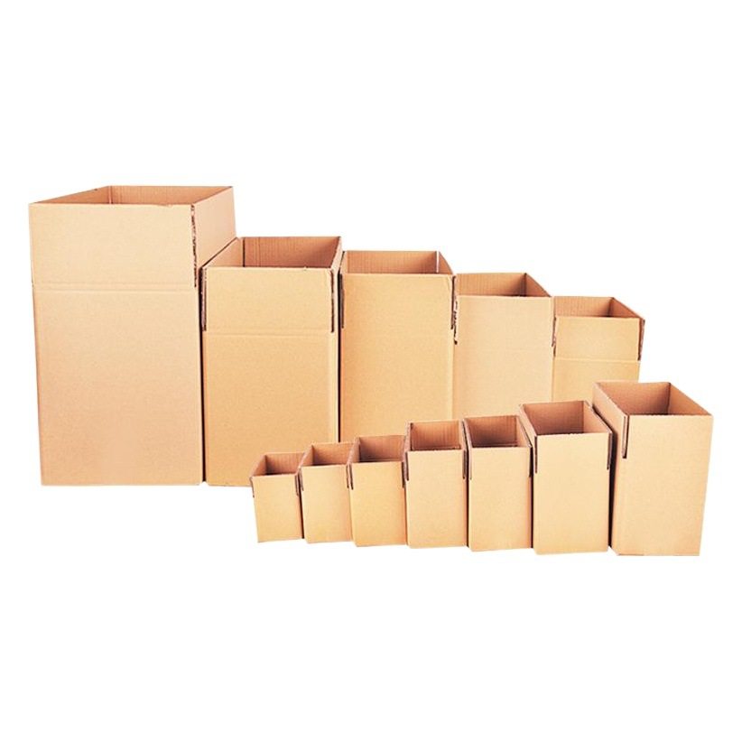 Caja de embalaje caja de cartón al por mayor caja de mensajería en movimiento caja de embalaje embalaje rectángulo cuadrado postal fba caja