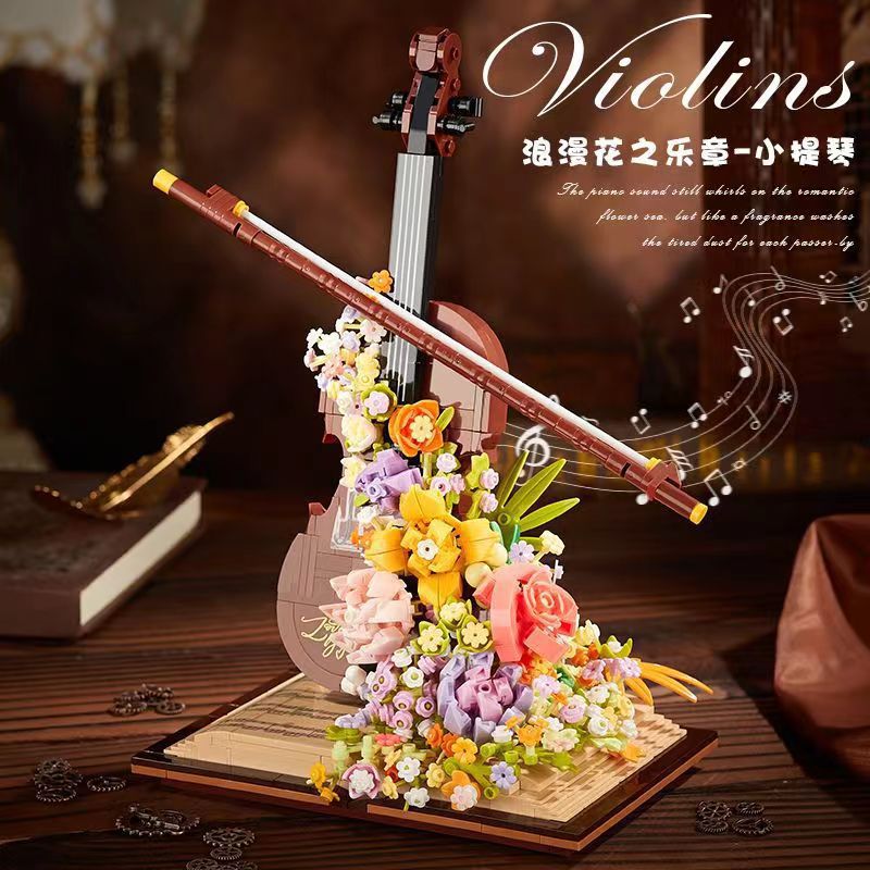 Beledi mini partículas decoración de escritorio creativa amor serie DIY bloques de construcción de juguete al por mayor de entrega de una sola pieza