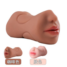 男用三通飞机杯双头舌舔名器倒模阴臀自慰情趣娃成人男性用品跨境