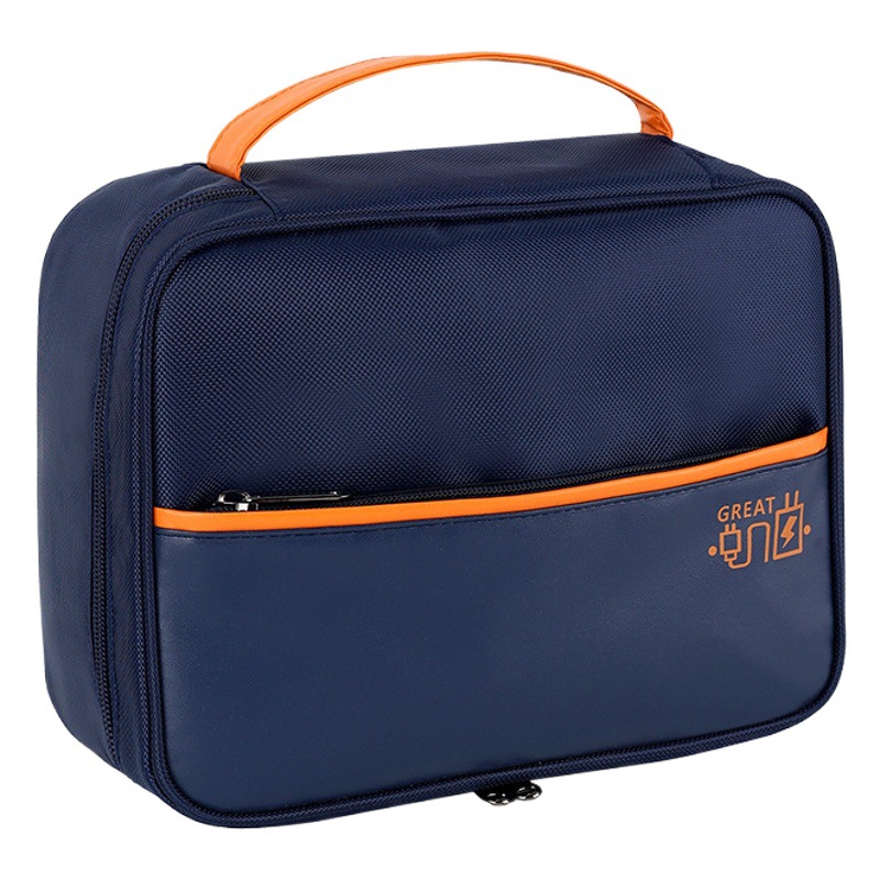 Bolsa organizadora digital 3C de gran capacidad para móvil power bank y cables ideal para viaje y cross border image 1