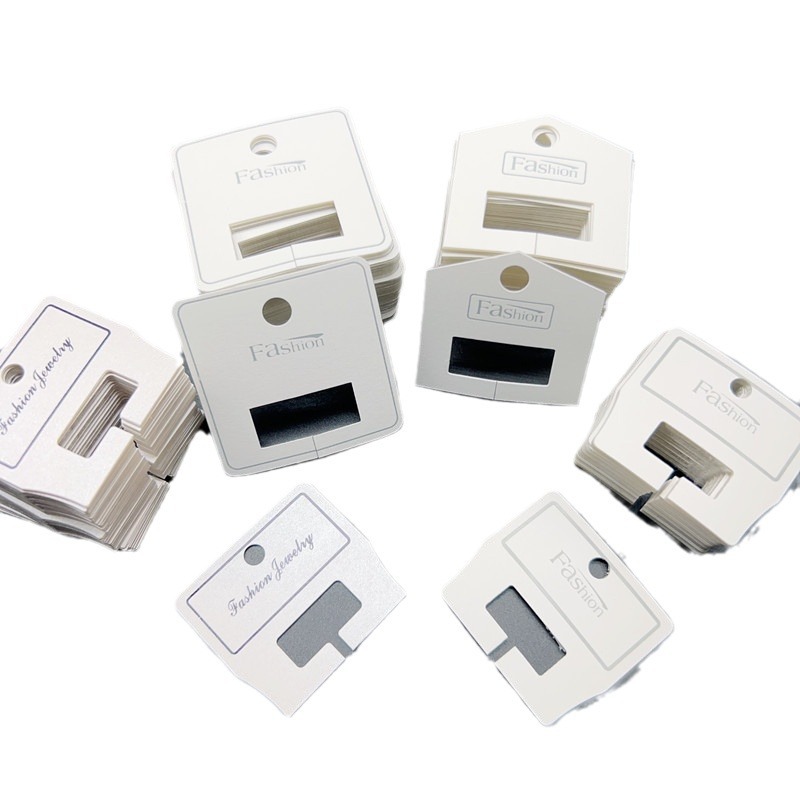 5 * 4.5 tarjeta de agarre tarjeta de papel tocado tarjeta de plástico PVC tarjeta de agarre tarjeta de pescado perla joyas populares embalaje universal