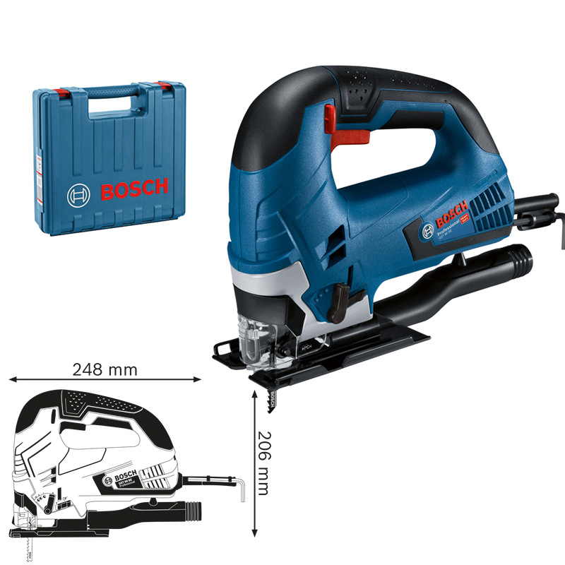 BOSCH博世GST90BE木材金属切割机调速工业级曲线锯GST85PBE手电锯