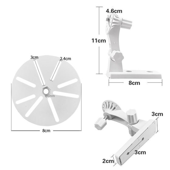Punch-free monitoring intelligent wireless camera bracket Haikang fluorite cloud Mijia Xiaomi Dahua Le Orange Huawei