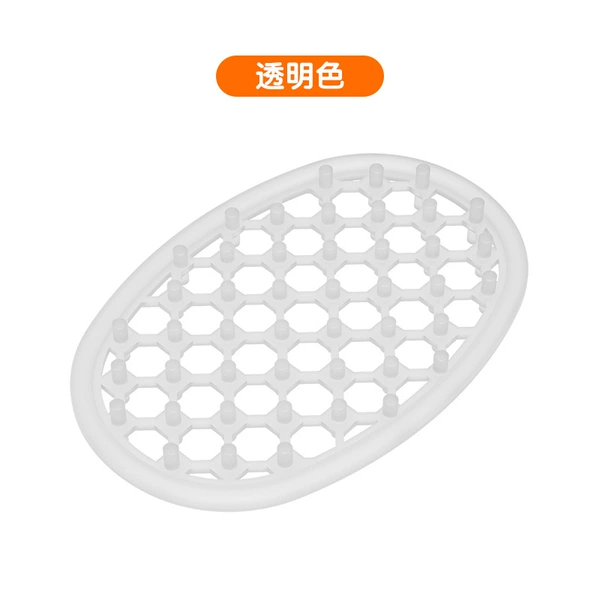 Tubing, transparent soap holder