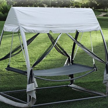 Outdoor shade tent hammock swing iron frame swing chair hammock bed balcony garden outdoor furniture manufacturer