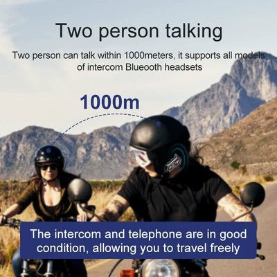 Dual Intercom, Motorcycle Helmet Headset
