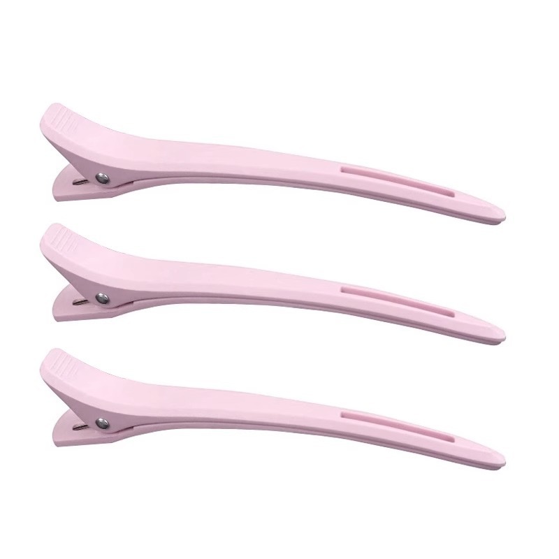 Hairdressing Professional Stylist Long Mouth Duckbill Salon Perm Dyeing Sectioning Positioning Seamless Hair Styling_voghion.com