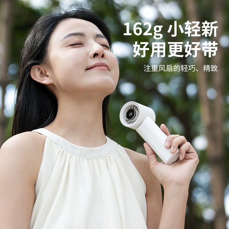 Новый высокоскоростной вентилятор на 100 скоростей, мощный уличный вентилятор с креплением на шею, портативный долговечный ручной высокоскоростной вентилятор.