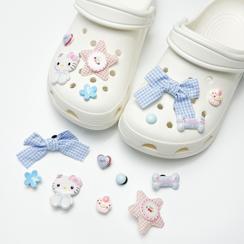 SZ-402 블루 체크 리본 KT