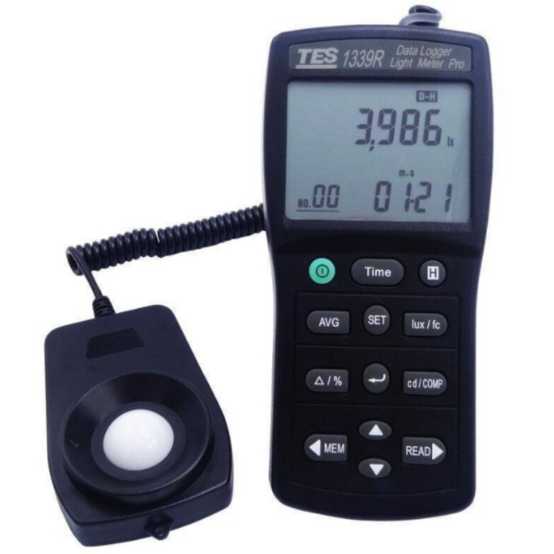 TES1339R精密照度计 TES-1339R专业级照度计电脑通讯功能照度表