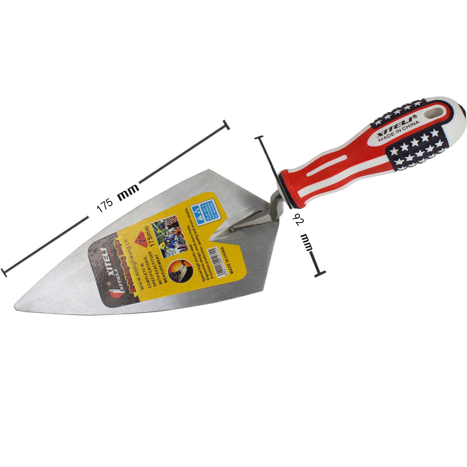 Placa pala cuchillo enyesado cuchillo lote cuchillo masilla raspado fregona bandera paleta cuchillo de ladrillo paleta