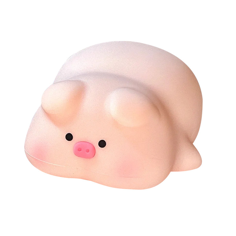 방귀 형제 실리콘 나이트 라이트 팻 라이트 나이트 잠자는 기숙사 램프 침대 간호 램프 테이블 램프 선물