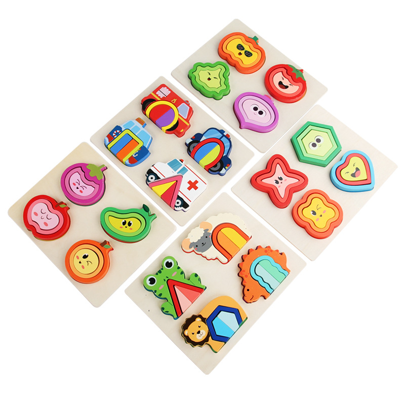 1-3 años de edad, combinación de formas y colores, jardín de infantes Montessori, educación temprana, juguetes educativos, bebés, niños, iluminación, cognición al por mayor