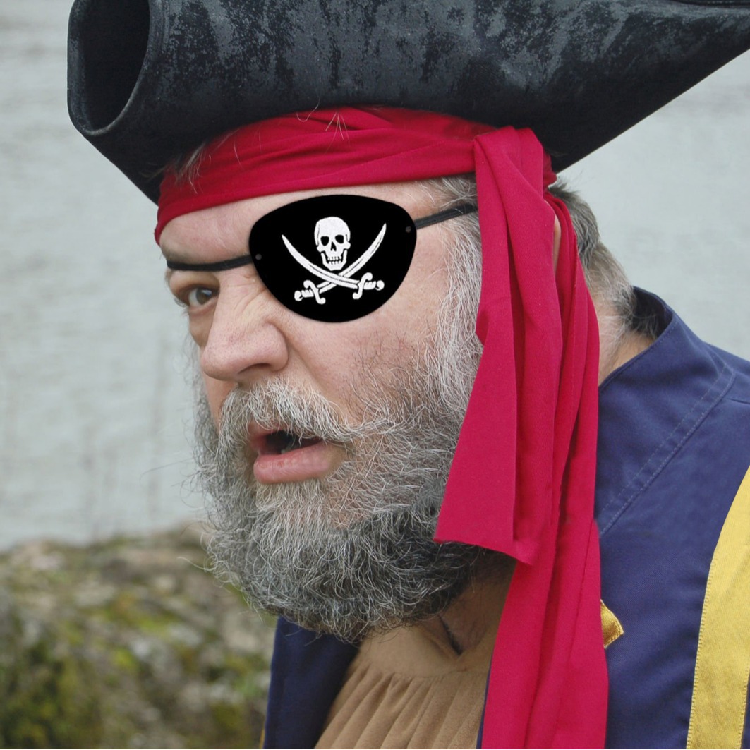 Inventario de Halloween Pirata Skull Eye Mask Decoración creativa Ciclón Pirata Skull Eye Mask props de baile