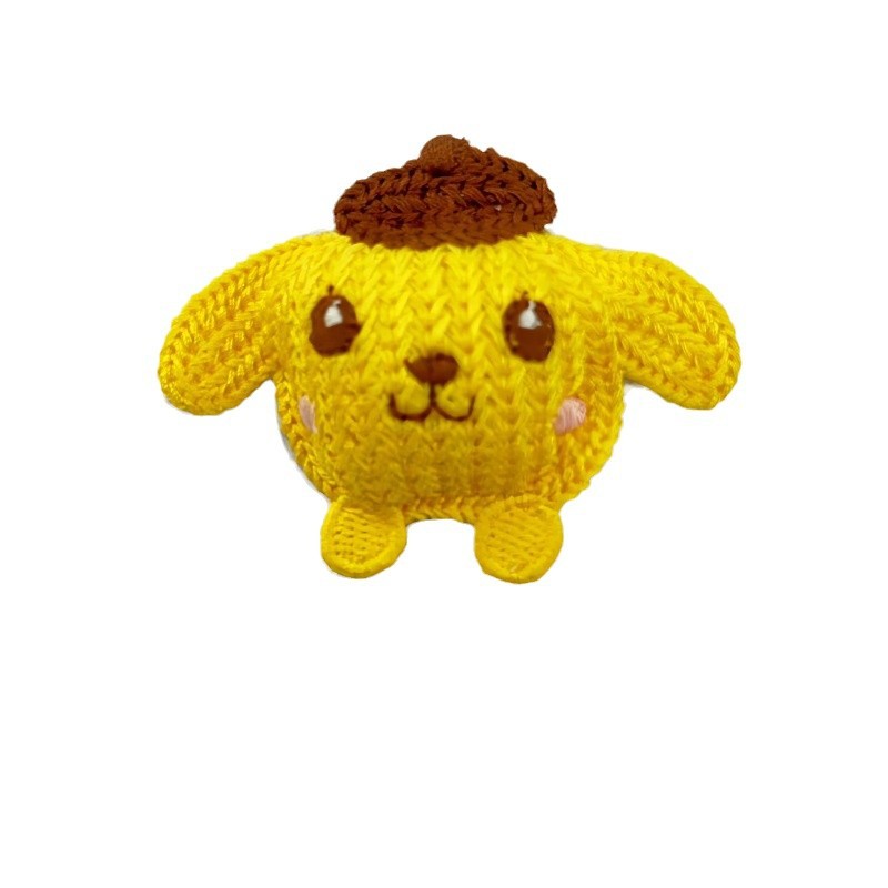 Nuevo clip de cabello de dibujos animados para niños todo incluido en tela lateral rotura clip de cabello de cabeza posterior clip de cabello adorable adornamiento de cabello de perro jade Gui image 6