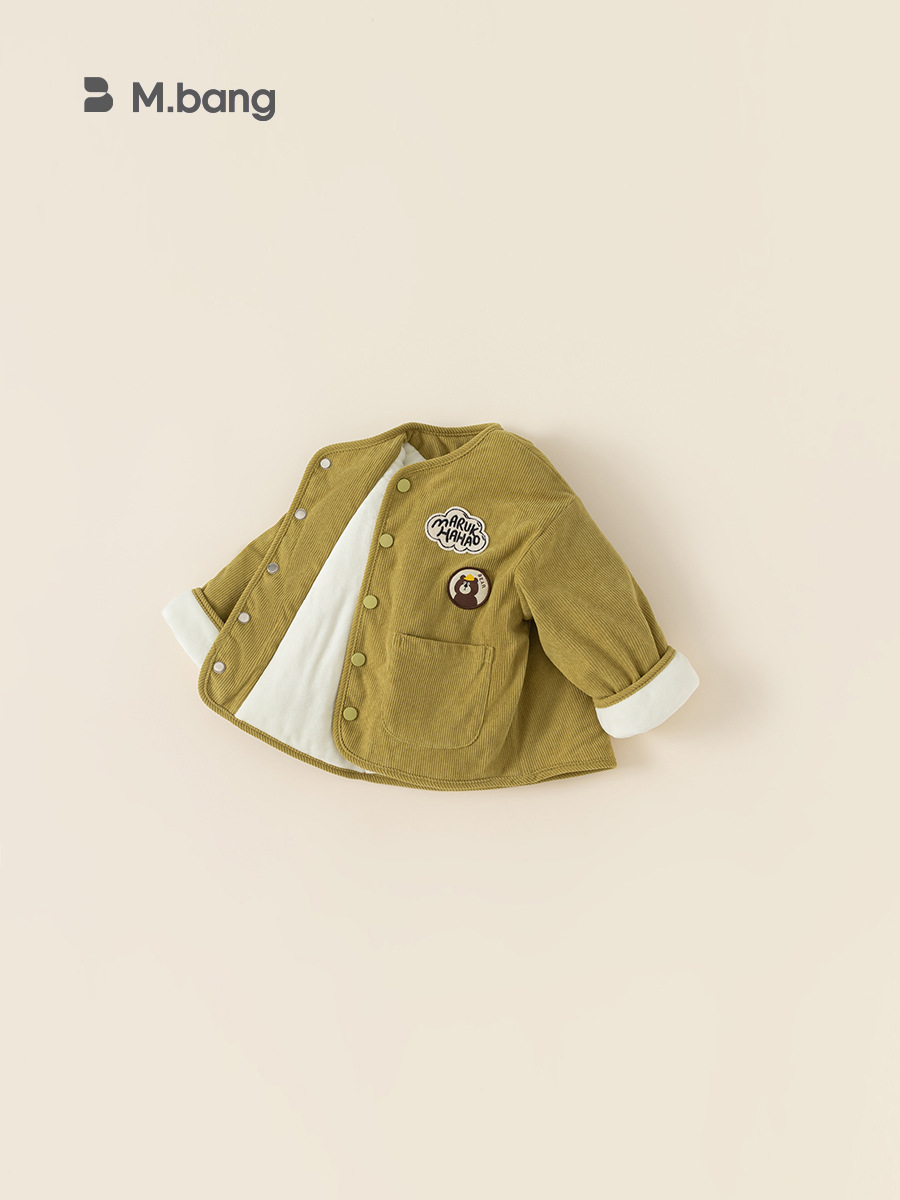 Babycity ropa acolchada de algodón para niños de estilo coreano lindo oso estándar abrigo de invierno ropa acolchada de algodón caliente DY83114