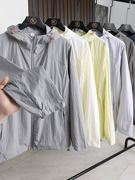 Mountain-Style Original Yarn Sun Protection Clothing for Women Upf50+ Thin Uv Protection Summer Loose Casual Breathable Outdoor Fishing Clothing for Men
