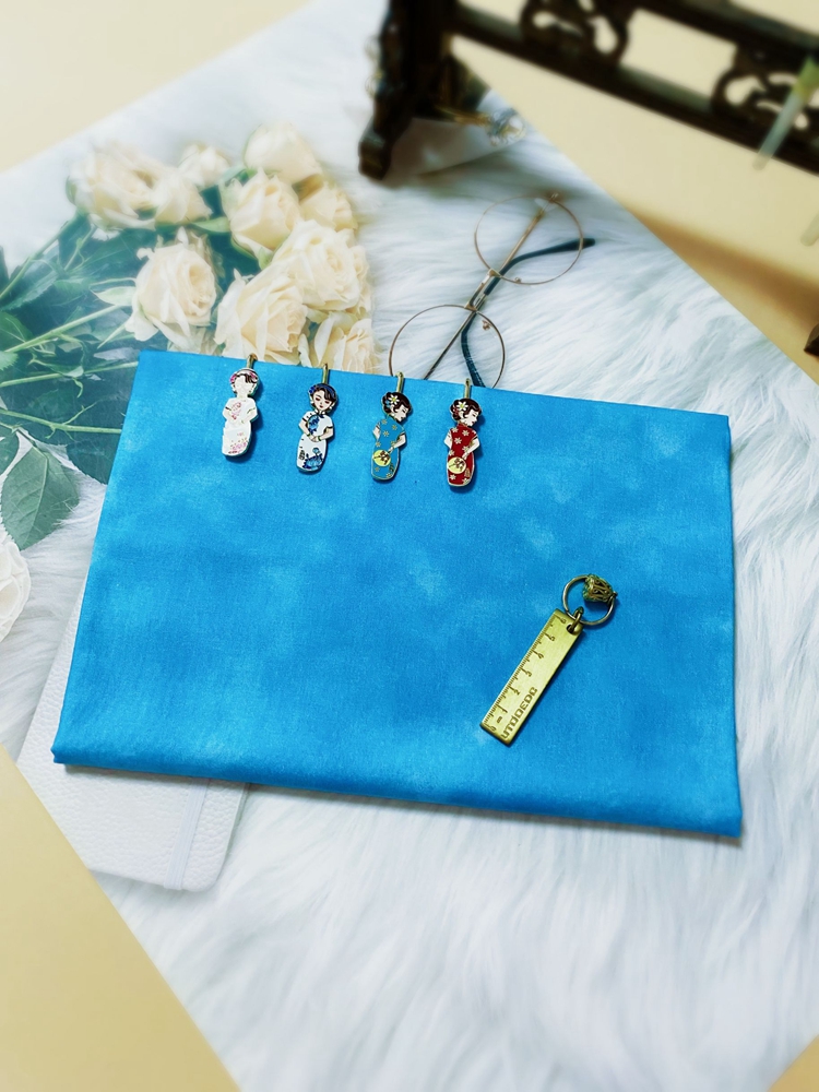 10호 순면 디지털 번진 무지 1.1m폭