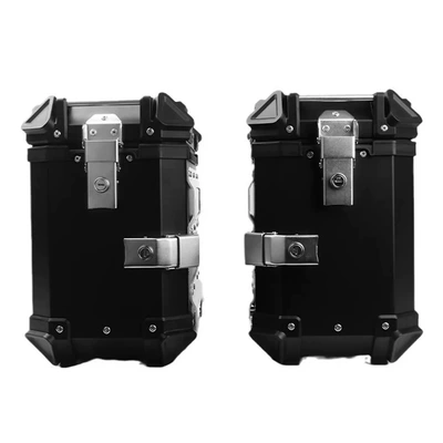 Motorcycle trunk | Aluminum Alloy - 35l-side-boxblack