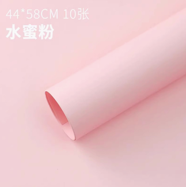 七夕新款微醺加厚皮质造型纸冰淇淋甜筒花束包花纸鲜花包装硬卡纸|undefined