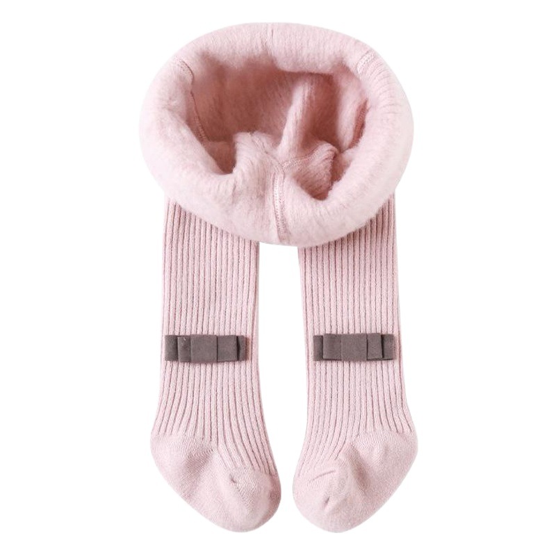 20 pantimedias infantiles de otoño e invierno nuevas medias de bebé forradas de lana