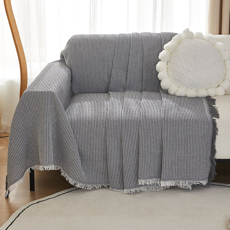 Anti-gato rasguño sofá toalla cubierta completa cubierta de sofá de alquiler de tela Four Seasons universal respaldo apoyabrazos toalla sofá cojín Manta