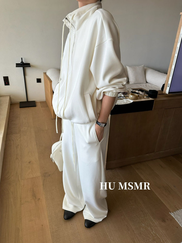 广州十三行HUMSMR秋上新爆款韩系立领拉链卫衣外套Z0183|undefined