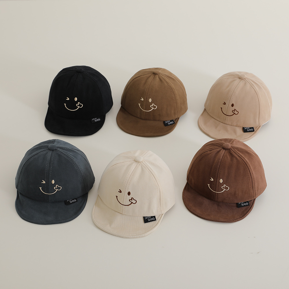 Sombreros para bebés primavera y verano gorras de béisbol delgadas para bebés gorras de secado rápido casuales coreanas para niños y niñas sombreado al aire libre