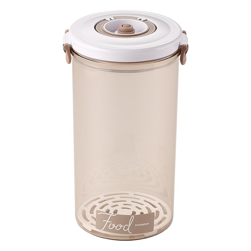 Recipientes sellados al vacío para almacenar té y café, recipientes para refrigerador de cocina, recipientes para almacenar granos, recipientes para conservar alimentos frescos de calidad alimentaria