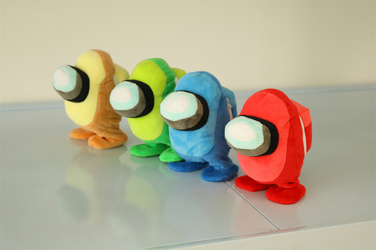 among us狼人杀公仔杀破狼毛绒玩具会走路学说话详情1.