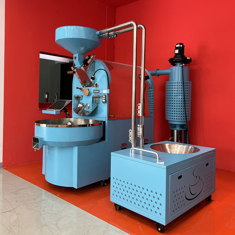 Factory direct sales YOSHAN 15KG fully automatic coffee roaster SD-15KG Pro commercial coffee roasting machine
