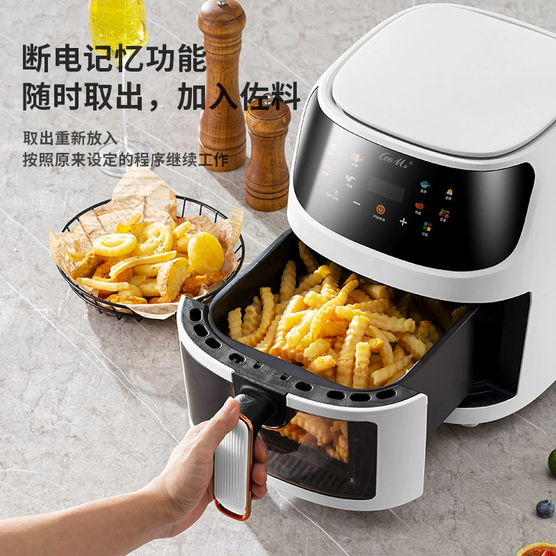 Air Fried 5L Large - вместительная умная бытовая multifункционная жарочная кастрюля французский Французский Французский Французский Французский Французский Французский Французский Французский Французский crosses-border воздушная фритюра