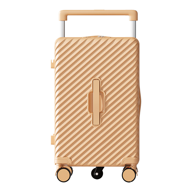 Maleta de varilla de tracción ancha para mujer, gran capacidad, cinco ruedas, caja de contraseña de viaje de alto valor, caja de cuero para hombre, gruesa, fuerte y duradera