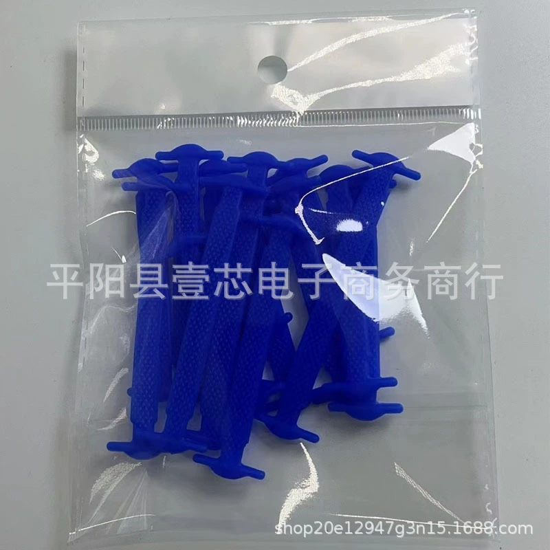 Elastic universal shoelace buckle, silicone shoelaces