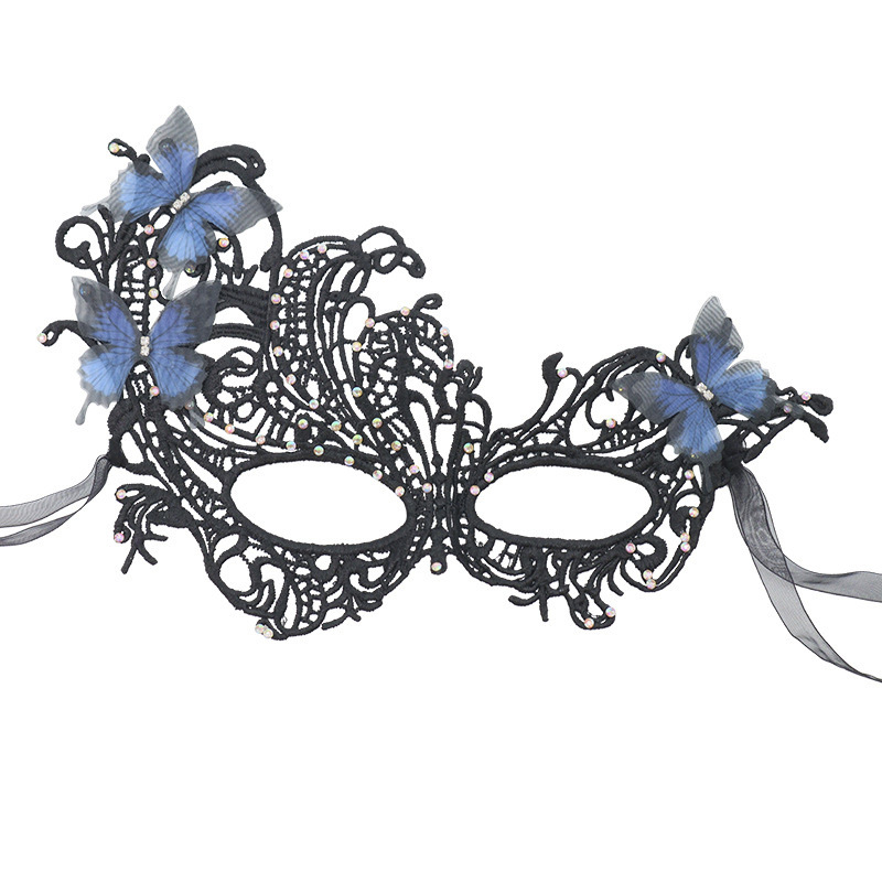 Ventas transfronterizas calientes de Halloween máscaras de encaje de Phoenix máscaras de rendimiento de máscaras sexuales de la reina