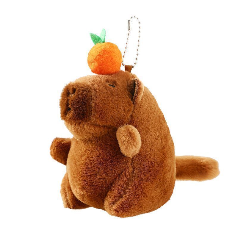 Creative plush cartoon keychain