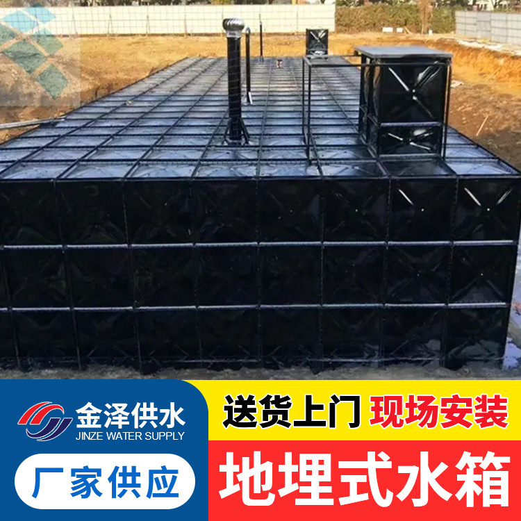 室外一体化消防泵站 地埋消防水池 消防箱泵一体化 无焊接水箱