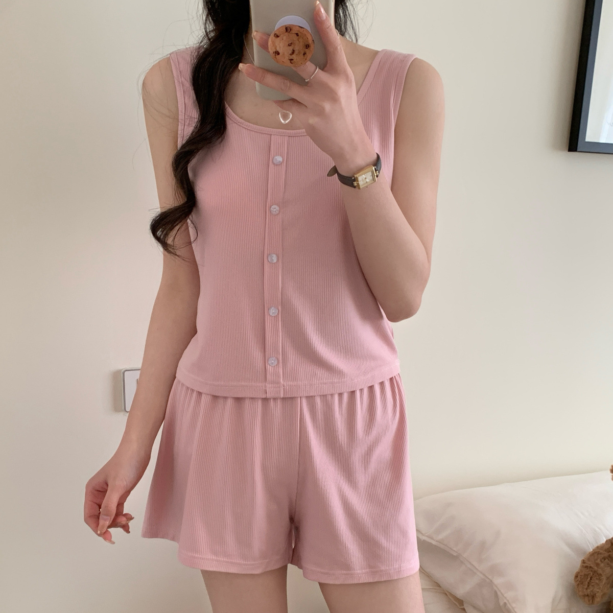 분홍색