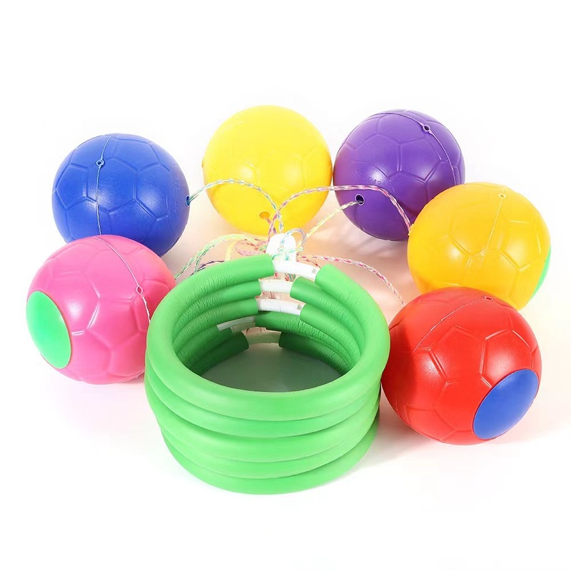 ジャンプボール子供のダンスフットボール幼稚園のおもちゃ大人のフィットネス片足スイングボール卸売|undefined