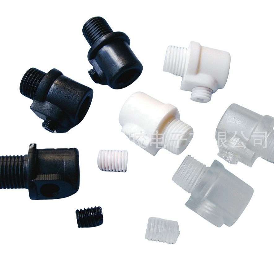 302外牙线扣锁螺丝欧规格外牙线扣塑料电线固定夹适配灯饰