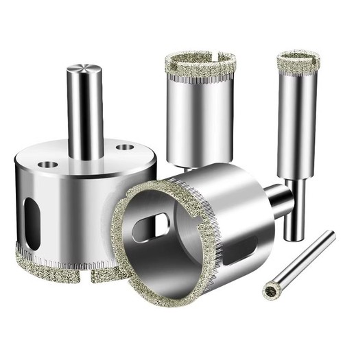 Glass Hole Saw Tile Hole Drill Bit Magic Tool Granite Magnet 6mm Diamond Drill Bit Hand Drill Adapter