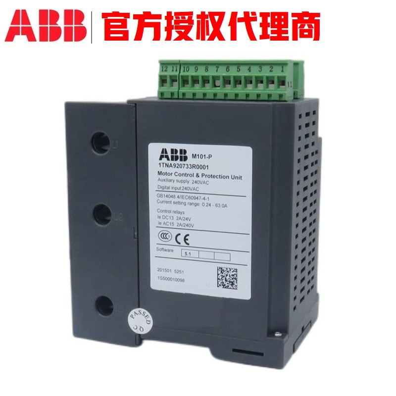供应ABB 电动机控制中心全新原装正品M102-M with MD31 110VAC