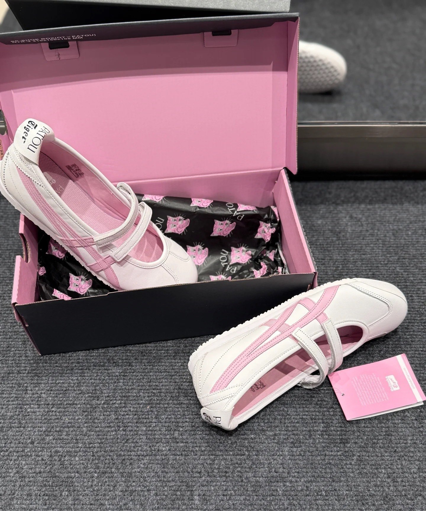 靴 PATOU Onitsuka Tiger MEXICO 66 BALLERINA Onitsuka Tiger (Wmns) X Patou Mexico 66 Ballerina Cotton Candy' in