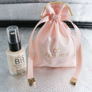 Customized Drawstring Satin Cloth Flap Pocket Pants Silk Dust-Proof High-End Jewelry Bag Simulated Silk Storage Cloth Bag