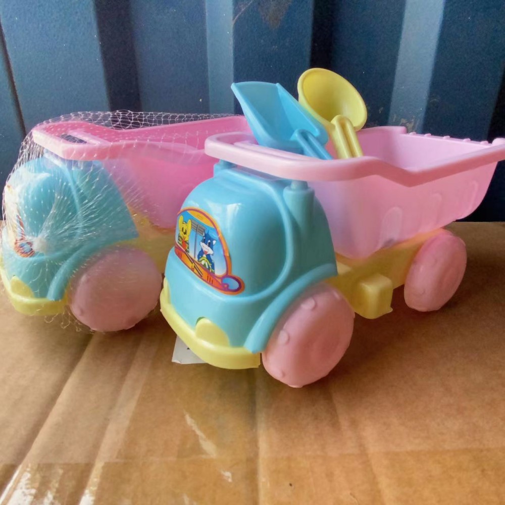 Juguete DE LOS NIÑOS creativos dibujos animados playa coche Playa Mar agua cochecito juguete pala 2 yuanes tienda al por mayor