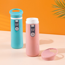 简约水杯男夏季健身运动水壶户外塑料太空学生便携水瓶杯子双层杯