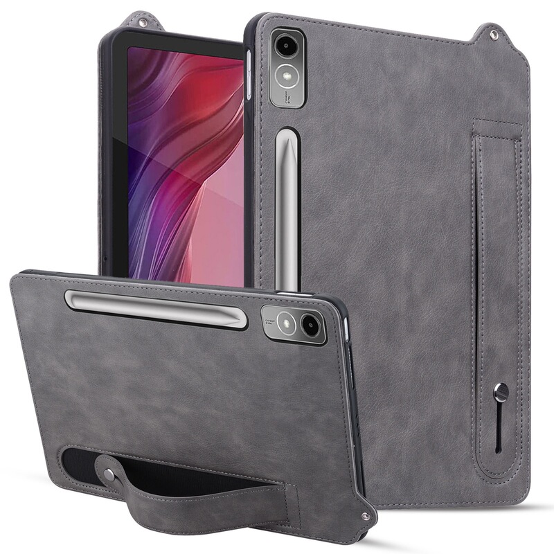 Suitable for Lenovo Tab P12 Tablet Case, Tab M9 Crazy Horse Pattern Wristband Stand, Anti-Fall Protective Cover for Xiaomi Pad8 Suitable for Lenovo Tab P12 Tablet Case, Tab M9 Crazy Horse Pattern Wristband Stand, Anti-Fall Protective Cover for Xiaomi Pad8